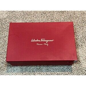 Salvatore Ferragamo Box 12.5 x 7 x 4.5 inches - Perfect for Storage or Display